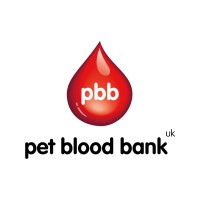 a logo for a pet blood bank