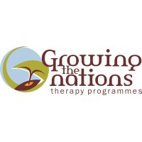 the logo for growing the nations therapy programs
