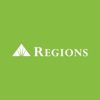 regions logo on a green background