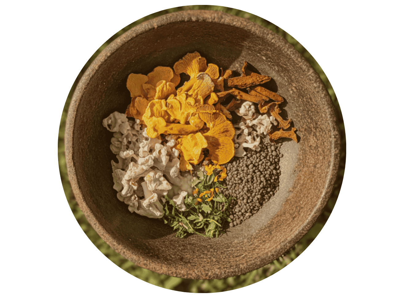 a bowl filled with different types of functional food